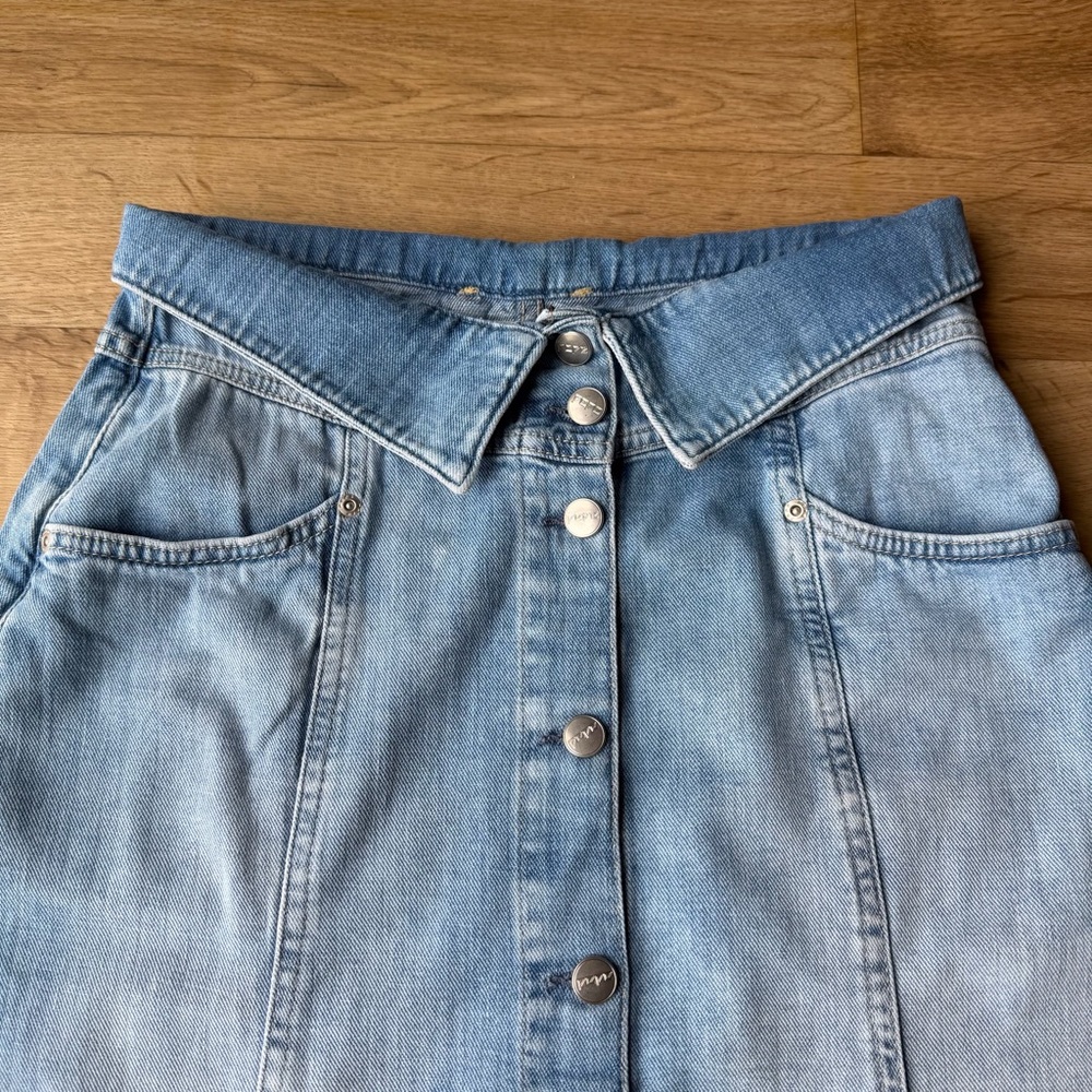 Pepe Jeans Denim Maxi Skirt - Picture 2 of 10